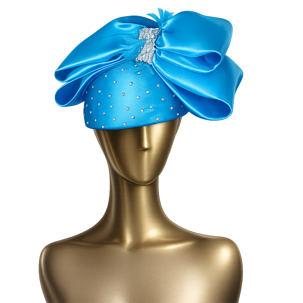 Turbante Azul Royal