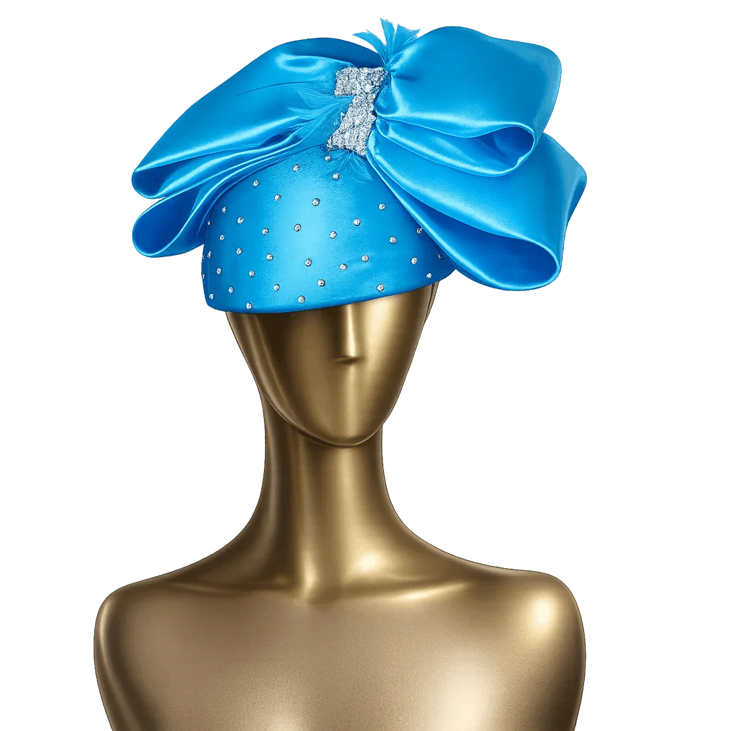 Turbante Azul Royal