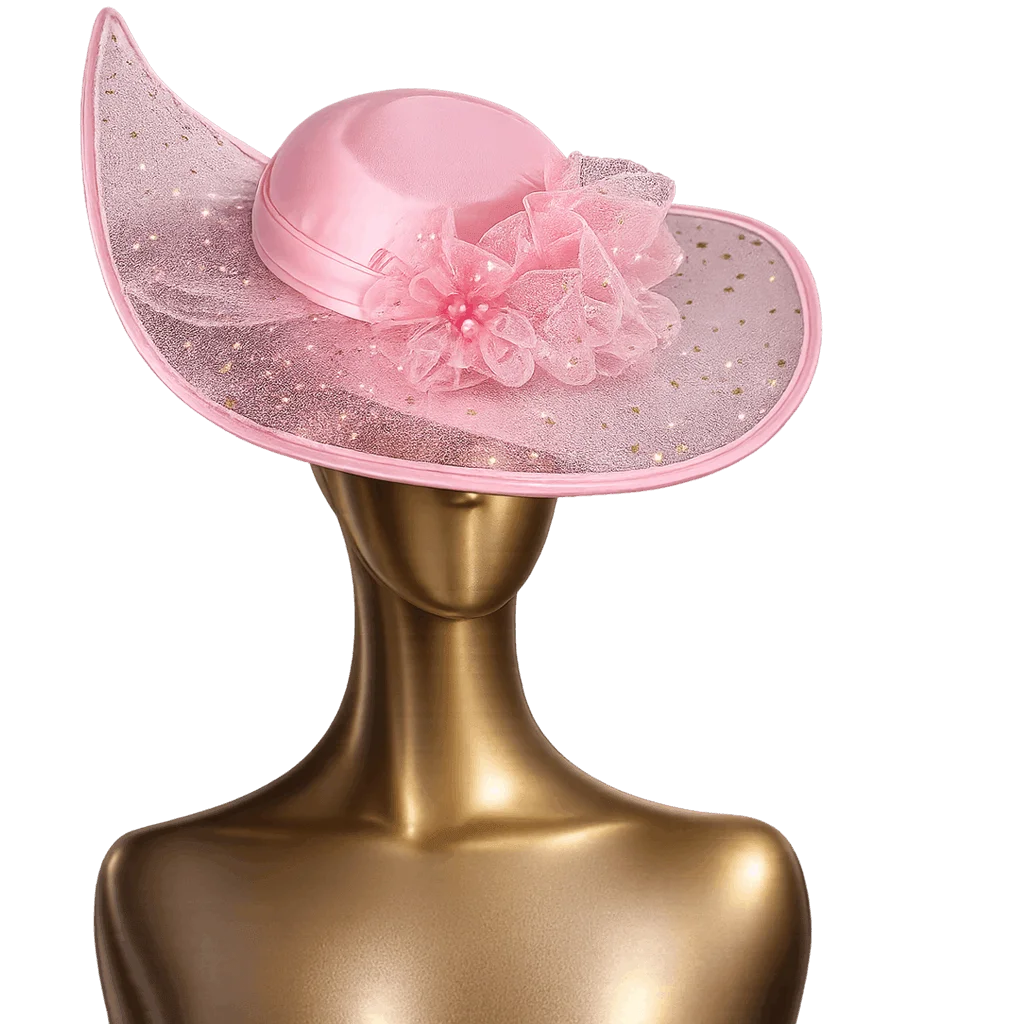 Chapéu Rosa Elegance