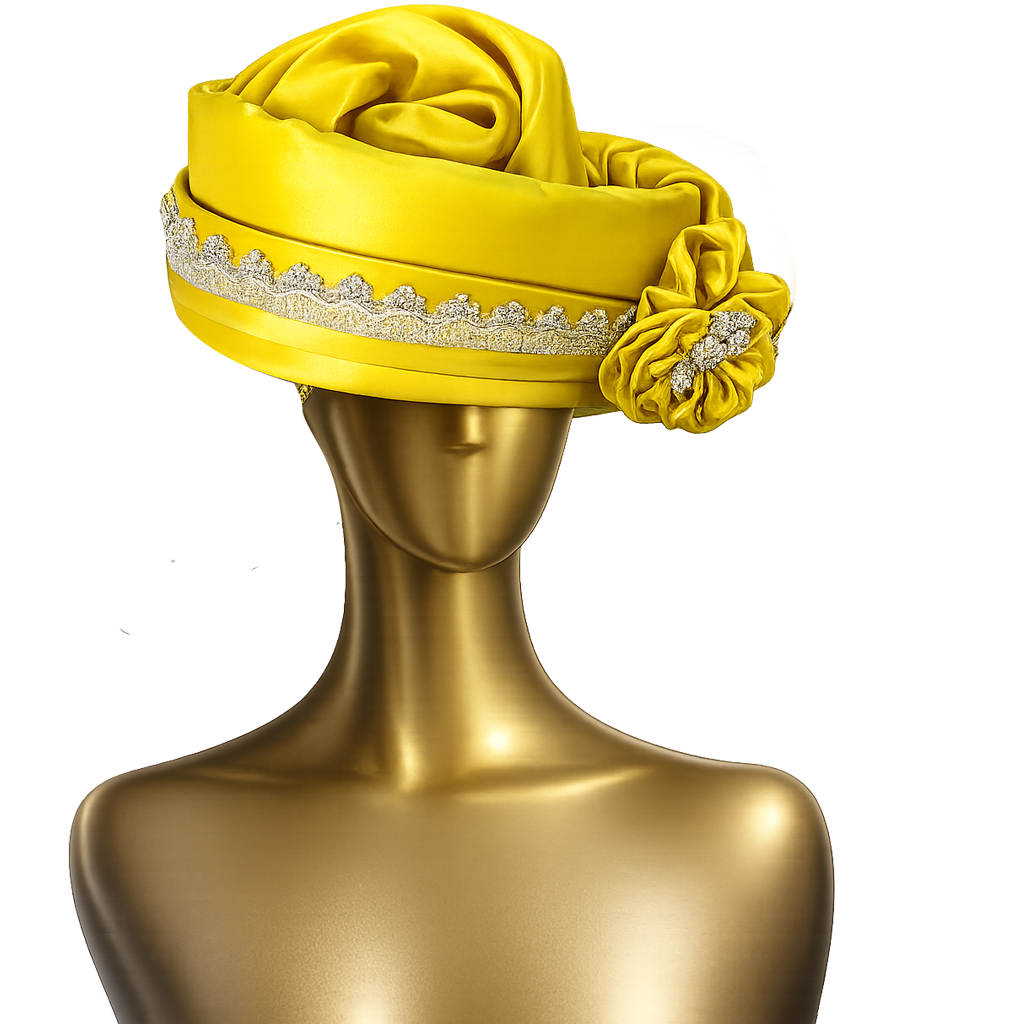 Turbante Ouro Imperial