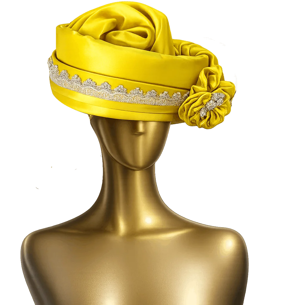 Turbante Ouro Imperial